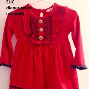 Matilda Jane Dress and Diaper Cover